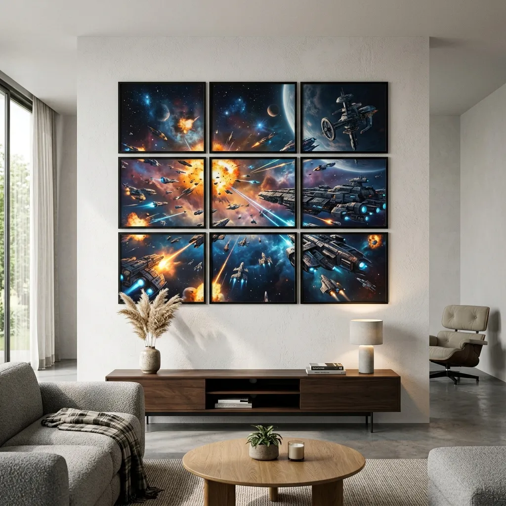 Quadros em Mosaico