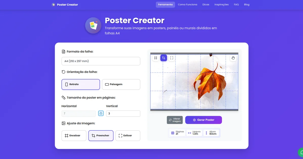 Simplificar é Difícil: O que Aprendemos em 1 Ano de Poster Creator